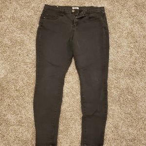 Black Mudd Skinny Jeans